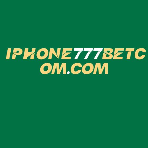 Logo da IPHONE777BETCOM